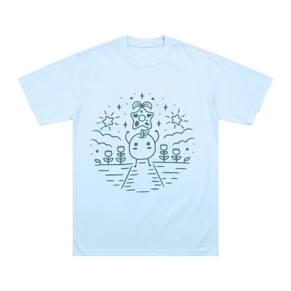 T-Shirts de jeu unisexe Stardew Valley, Streetwear à la mode Harajuku, T-Shirts de jeu vidéo en coton de haute qualité, col rond, manches courtes
