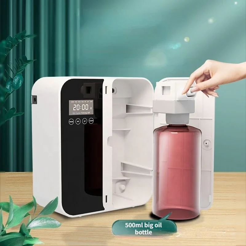 Hotel Air Scent Machine 500ML Aroma Fragrance Diffuser Waterless Oil Fragrance Electronic 1000cbm Big Area