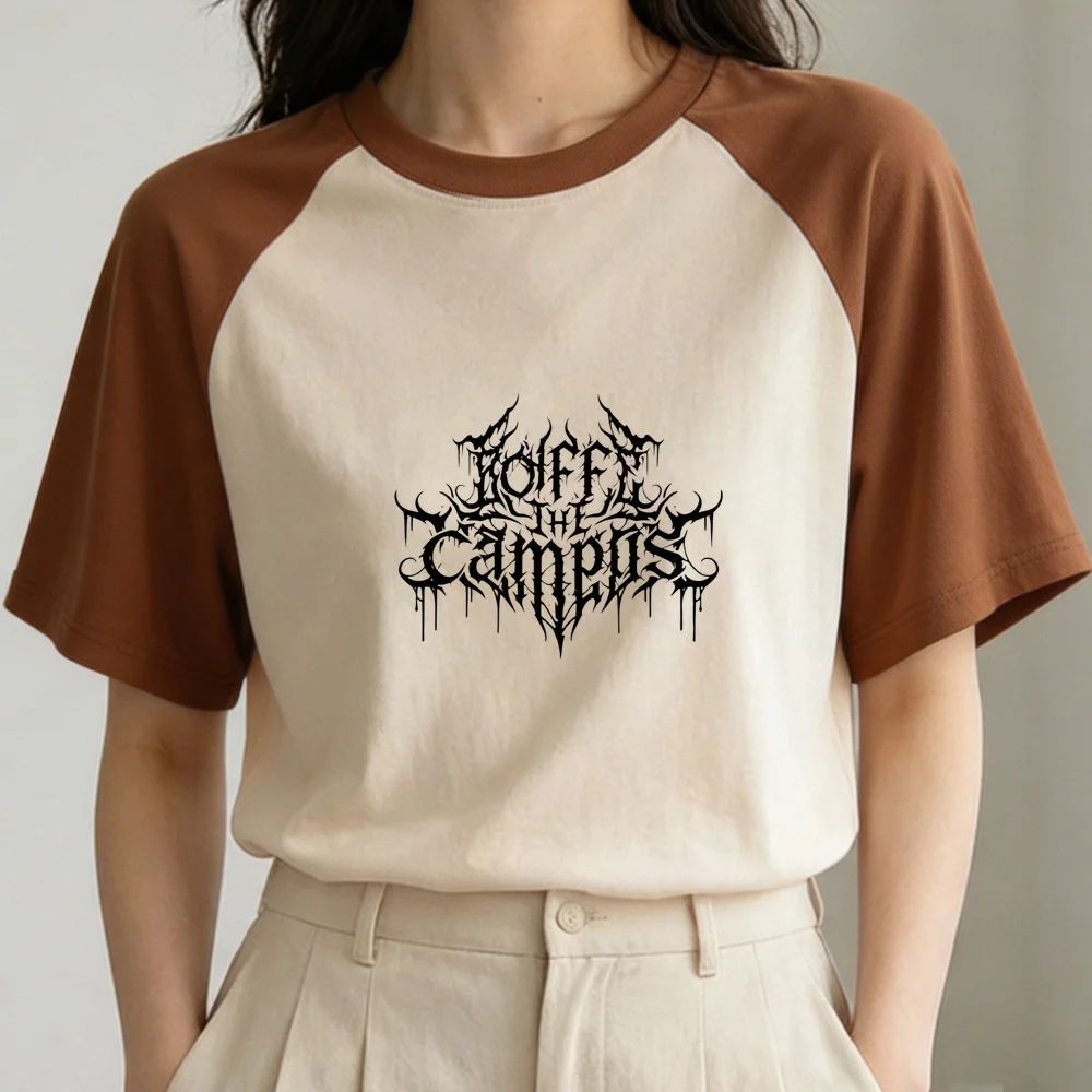 Off Campus shirt women alternative  gothic jojifuku graphic baddie t-shirt cutecore dollette 2000s vintage