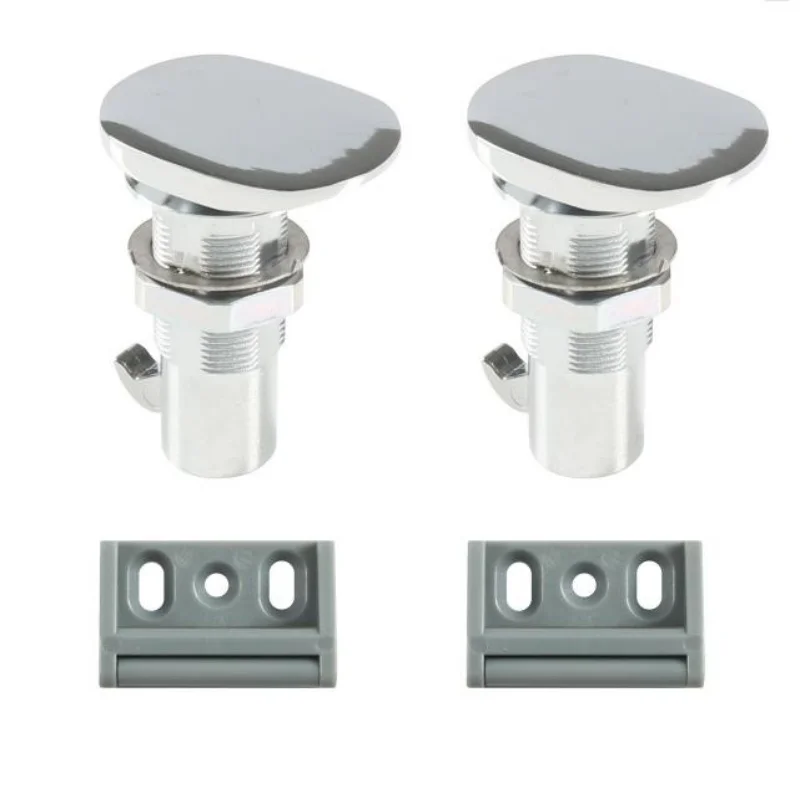 ISURE MARINE 2-Pack Wrench Style RV Cabinet Door Lock, Zinc Alloy Safety Lock, Yacht Safety Lock, RV Accessories