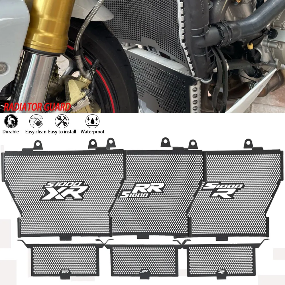 

For BMW S1000R S1000RR S1000XR Sport SE S 1000 R RR XR S1000 XR 2015-2019 Motorcycle Radiator Grille Oil Cooler Guard Cover Set