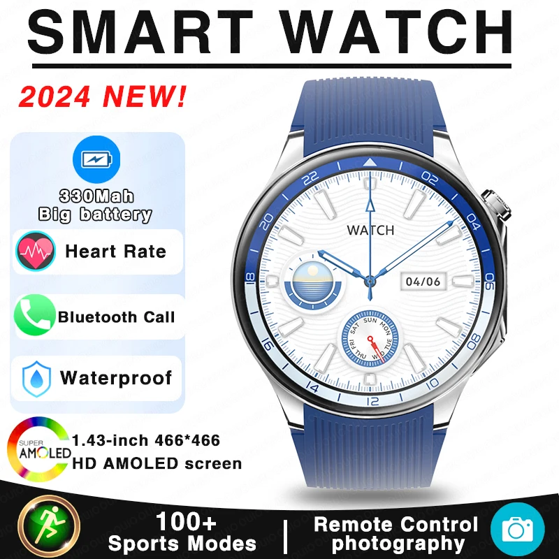 2024 New Ultimate Watch X Sports Health Smart Watch Men 3GB Memory Music Video playback Clock AI Voice Bluetooth Call Smartwatch