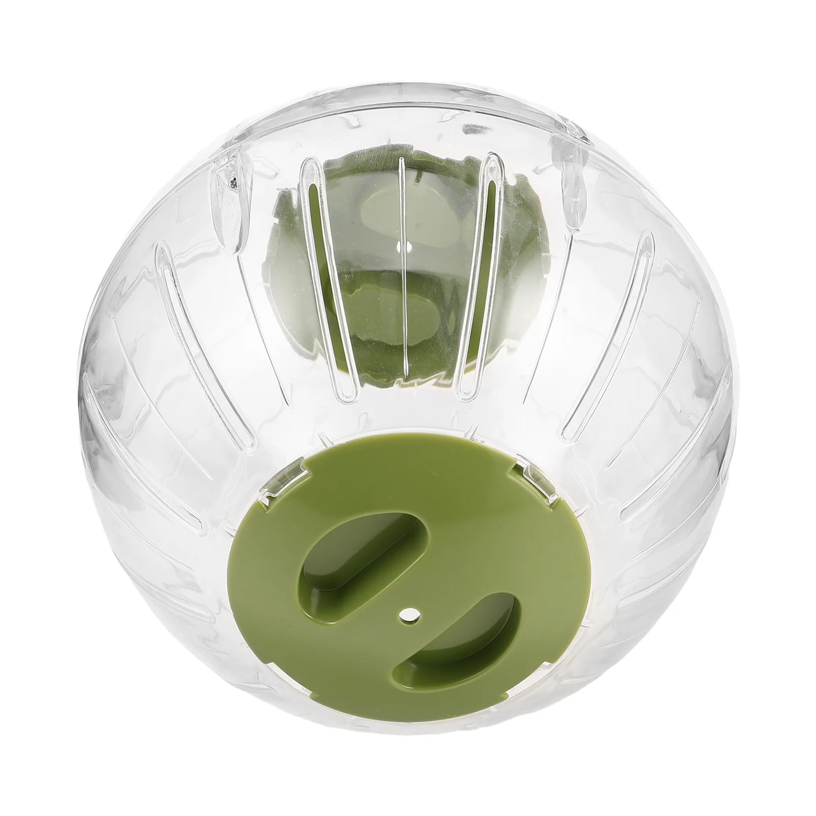 

Clear Plastic Hamster Exercise Ball: Large Silent Running Wheel for Small Pets - Transparent Activity Fitness Fun for Hamsters