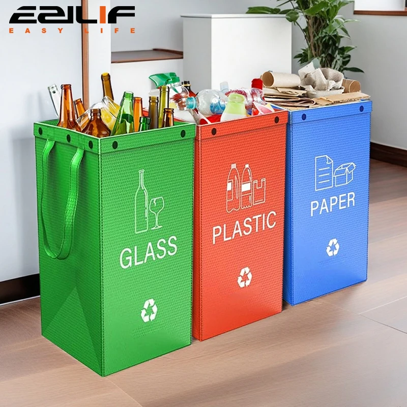 PP Storage Bag Tote Bag Waterproof Garbage Classification Bag Household Environmental Protection Garbage Bin Barbage Bag