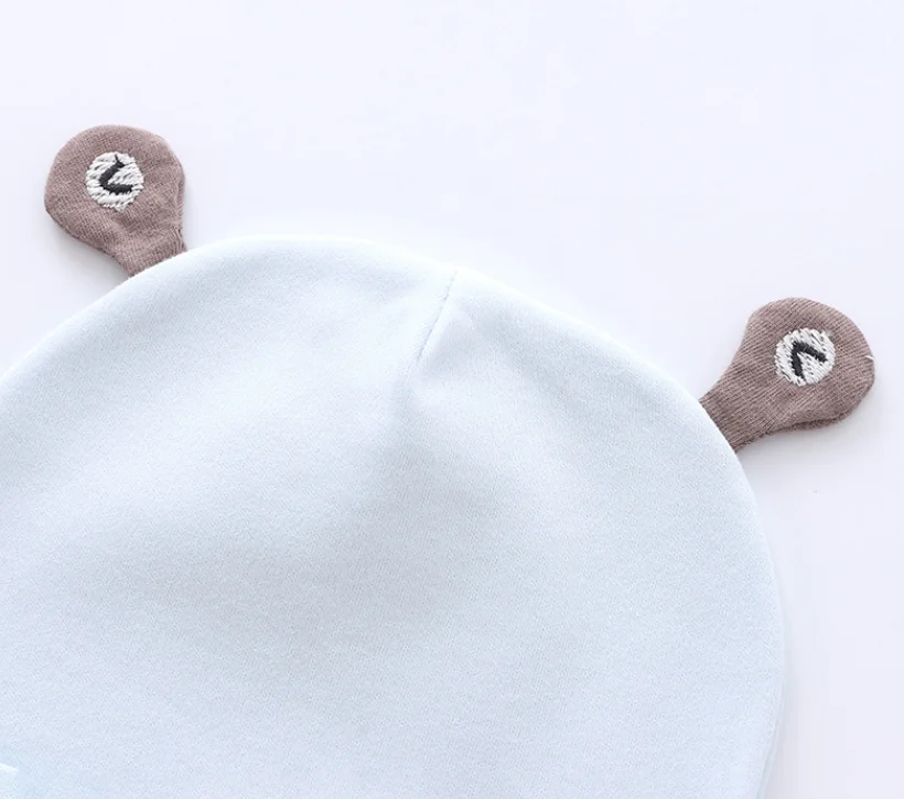 Dumb and Cute Baby Bear Hat Four Seasons Universal Cute Cartoon Pattern Baby Hat Men's and Women's Comfortable Baby Hat