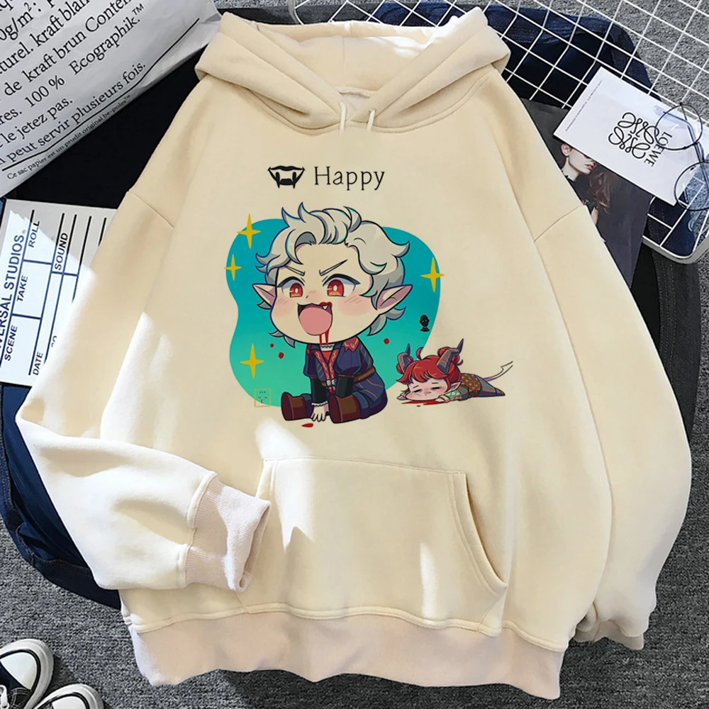 Astarion hoodies women Korean style Fleece pulls women 90s clothes