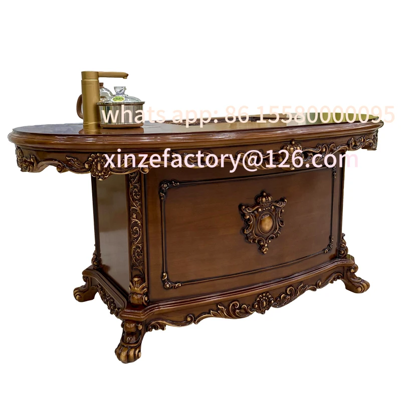 

Customizable European Tea Table Solid Wood Luxury