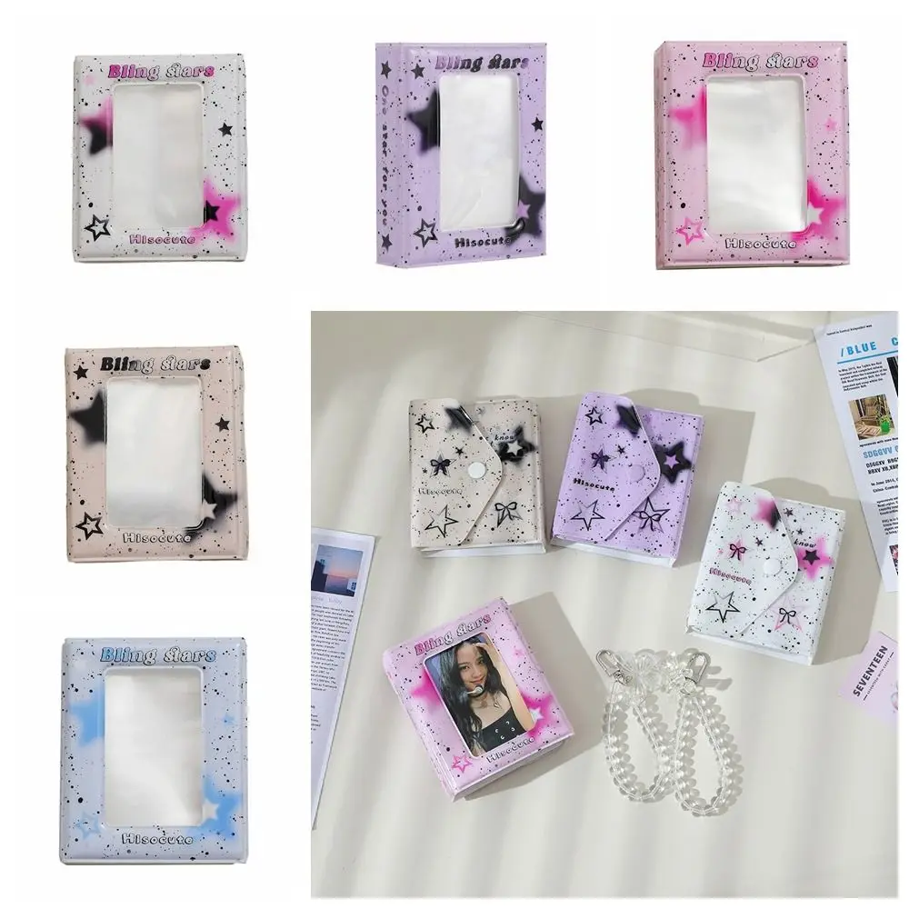 Splash-ink Splash-ink Photo Album Star Shpae Ins Star Binder Album Double-sided Storage PVC Cards Collections Book Home