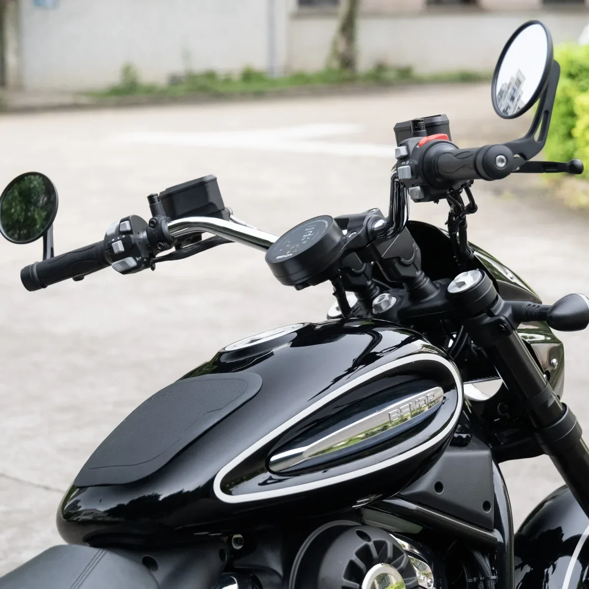 】Aluminum Handlebar Top Control Pressure Block for BENDA Chinchilla 350 Key Protection Shell Case Cover-Transfer Code
