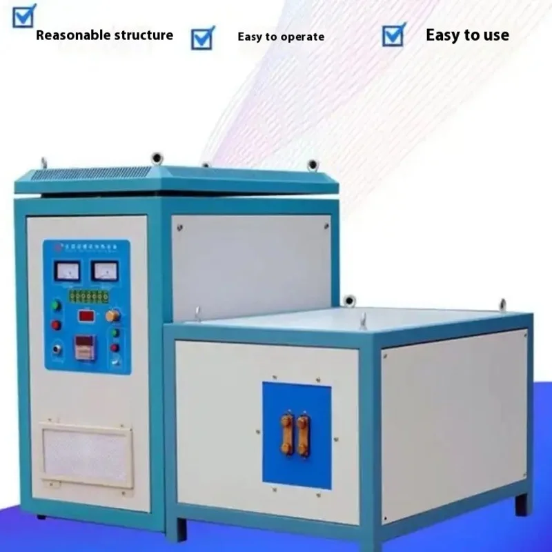 Quenching and Annealing High Frequency Induction Heater Welding machine Iron Rod Induction Reheating Furnace