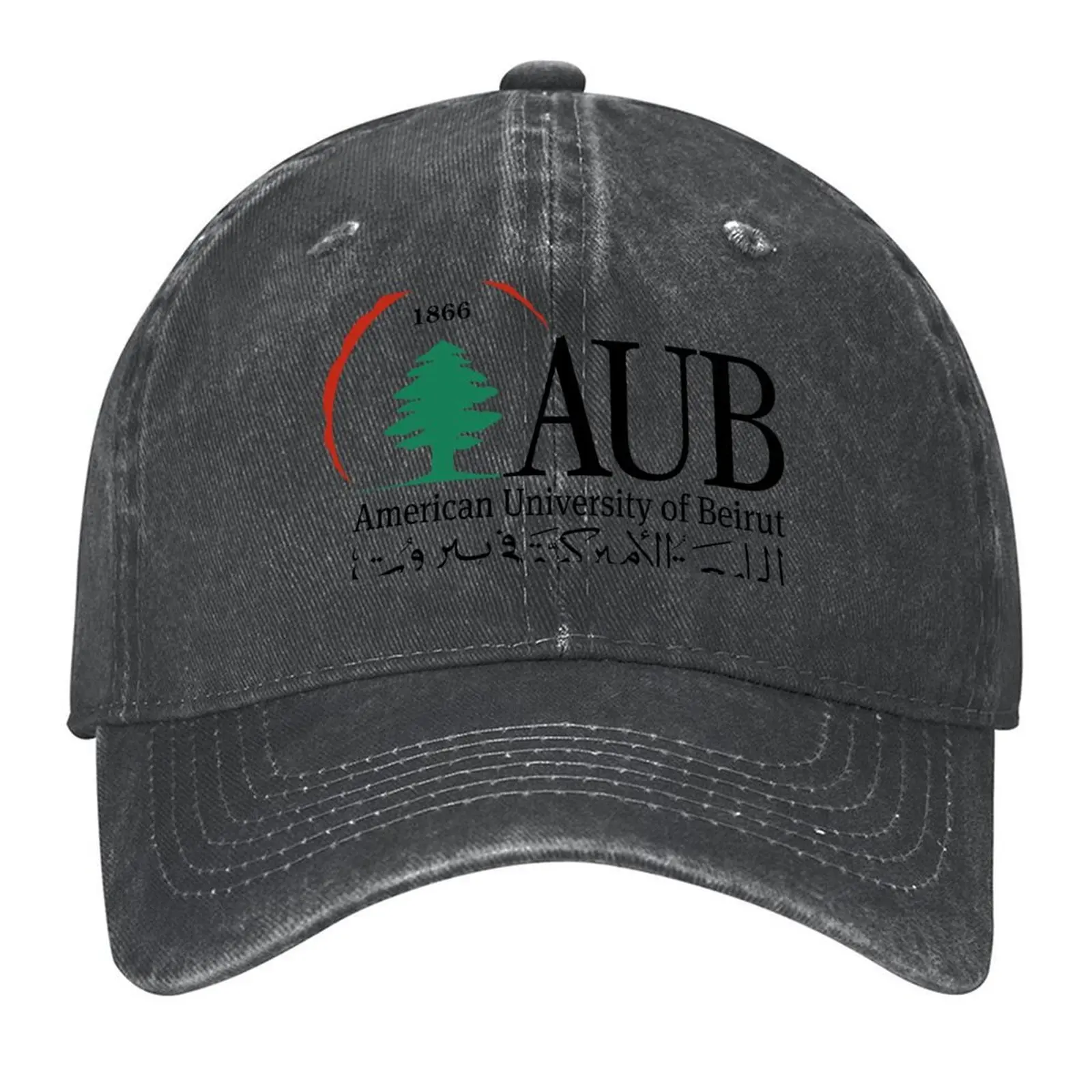 

American University of Beirut Baseball Cap Bobble Hat foam party Hat Hat Baseball Cap Beach Outing For Men Women's
