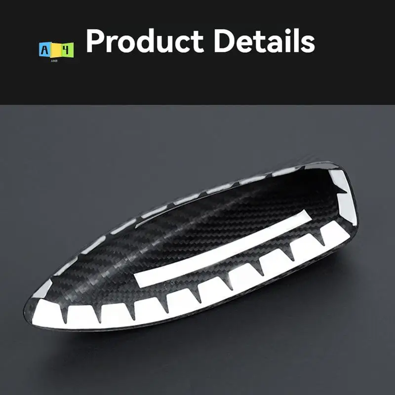

A04E-Car Antenna Roof Aerial Antenna Signal Shark Fin Cover Trim Sticker For Honda 10Th Generation Civic Hatchback