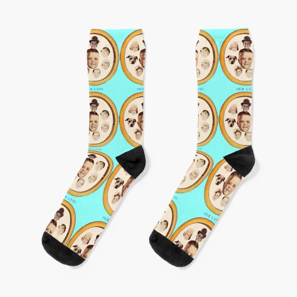 

OUR GANG Spanky McFarland and theother kids, Petey too! Socks football happy shoes Boy Child Socks Women's