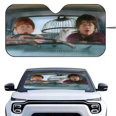 Funny Meme Fold-up Car SunShade Parasol Car Windshield Sun Shade UV Protection and Interior Cooler