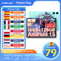 【New】 Android 15 tablet Teclast P50AI 11 inch 90Hz (6GB + 10GB )Max.16GBGB RAM 128GB LPDDR5 1280x800 AllWinner A733-AI octa-core 7000mAh battery Wifi-6 BT 5.4 AI tablets PC