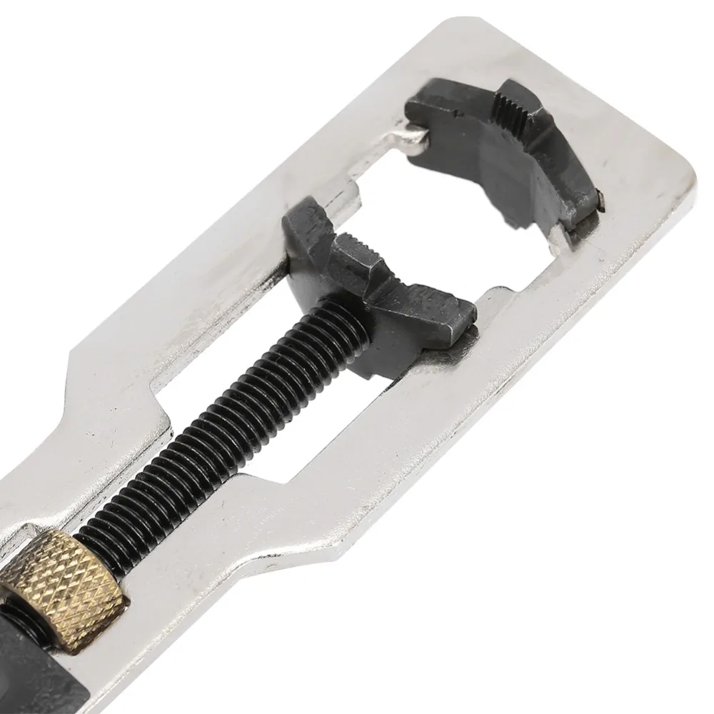 Universal Zwei Backen Uhr Reparatur Werkzeug Einstellbar 22-35MM Metall Bau Uhr Abdeckung Entferner Uhr Fall Entfernung Werkzeug