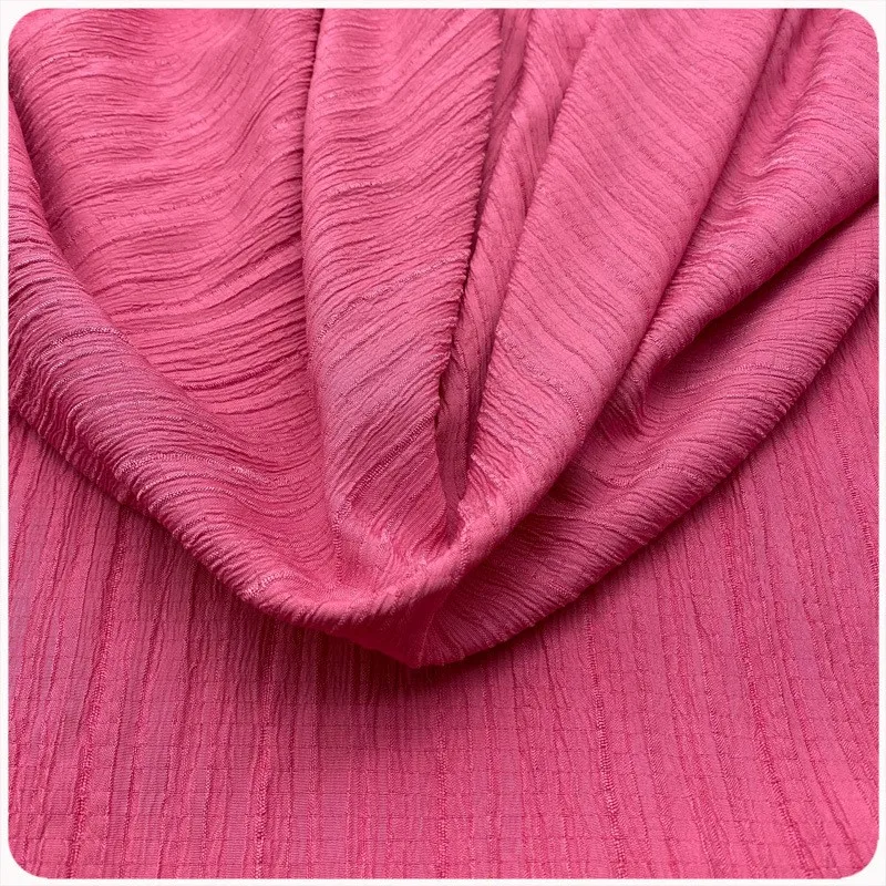 

Wrinkled three-dimensional pleated fabric soft and comfortable shirt multi-color clothing accessories shoe material