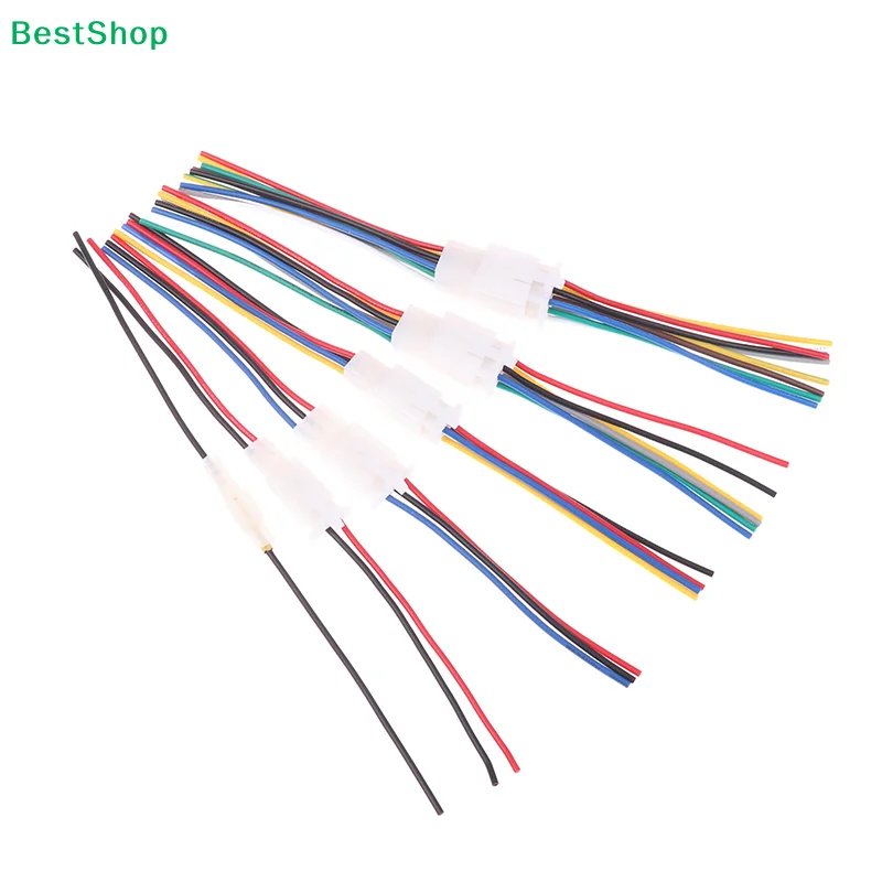 1Pc 2.8MM 1/2/3/4/6/9Pin Electrical Automotive Quick Connector Male Female Socket Cable Terminal Plug For Motorcycle E-bike Car