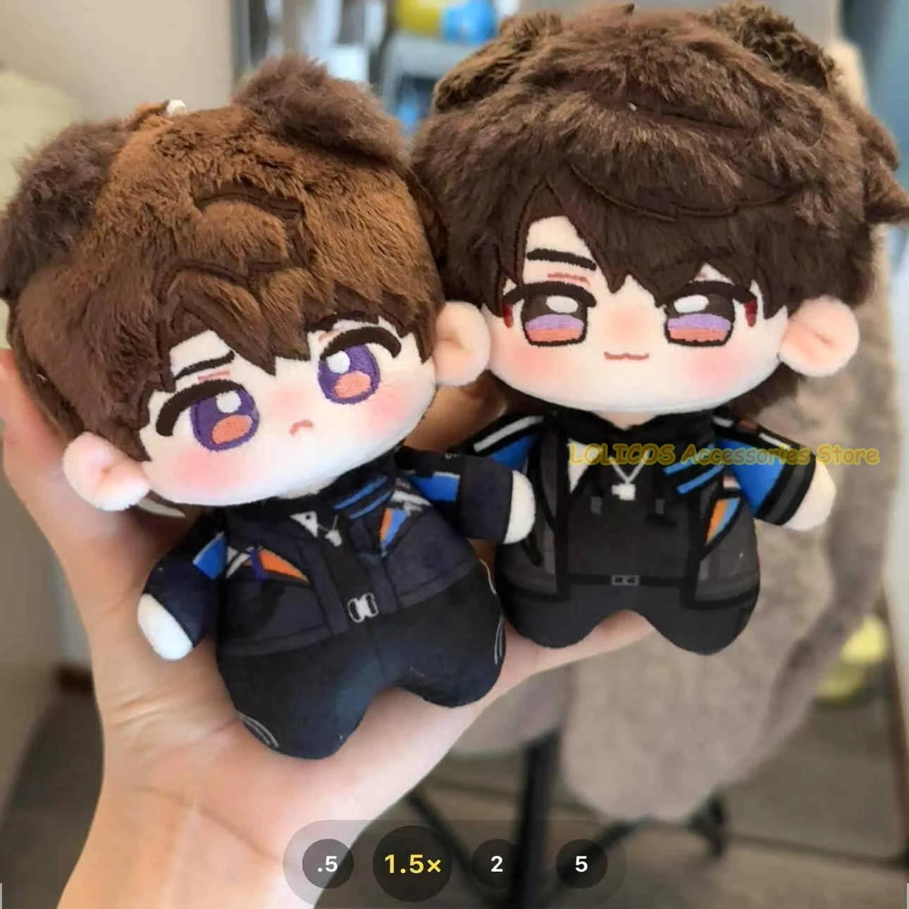 

Аниме Love and Deepspace Caleb Series Косплей Милый мультфильм 10 см Мини-кулон Брелок Данго Игра Рождественский подарок