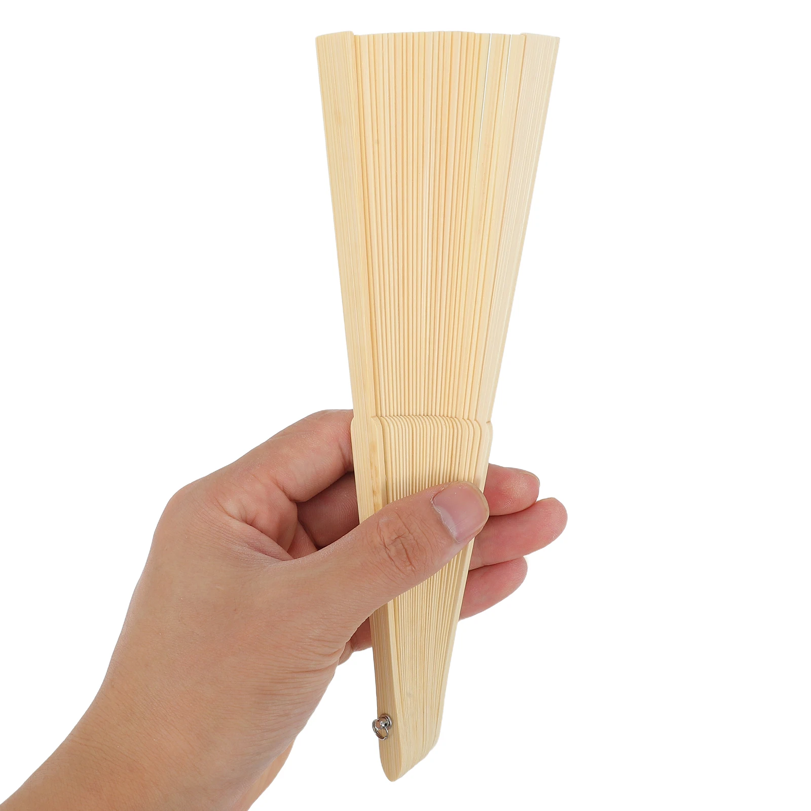 4pcs Unfinished Fan Frame Bamboo Folding Fan Frame For Diy Craft Japanese Style Spines Ideal For Weddings Parties And Home Decor