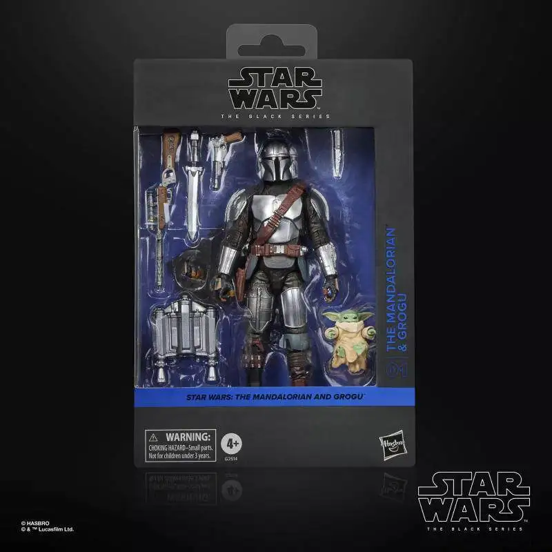 

Hasbro STAR WARS The Black Series Мандалорец и Грогу G2514