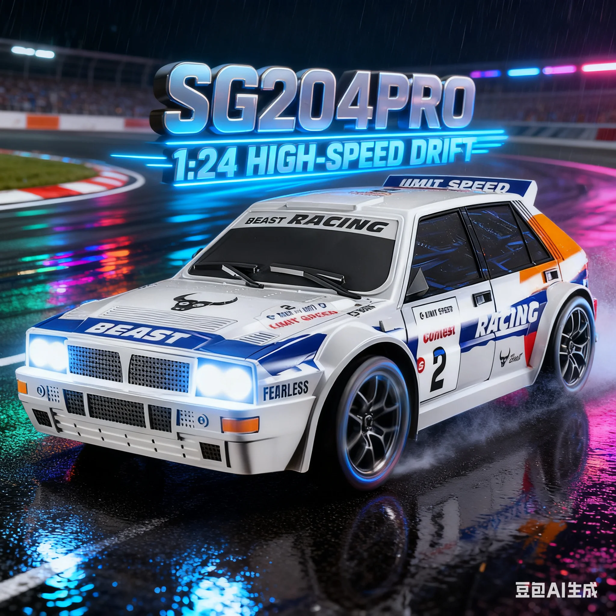 Vente exclusive sur tout le réseau SG204PRO1/24 voiture télécommandée 2.4G dérive haute vitesse 4WD voiture télécommandée GTR jouet de course