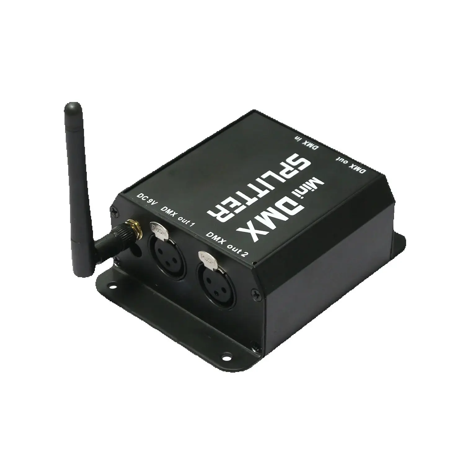 2CH DMX Splitter 3Pin DMX512 Optical Distributor Amplifier for DJ Disco Wedding Stage Lighting Effect
