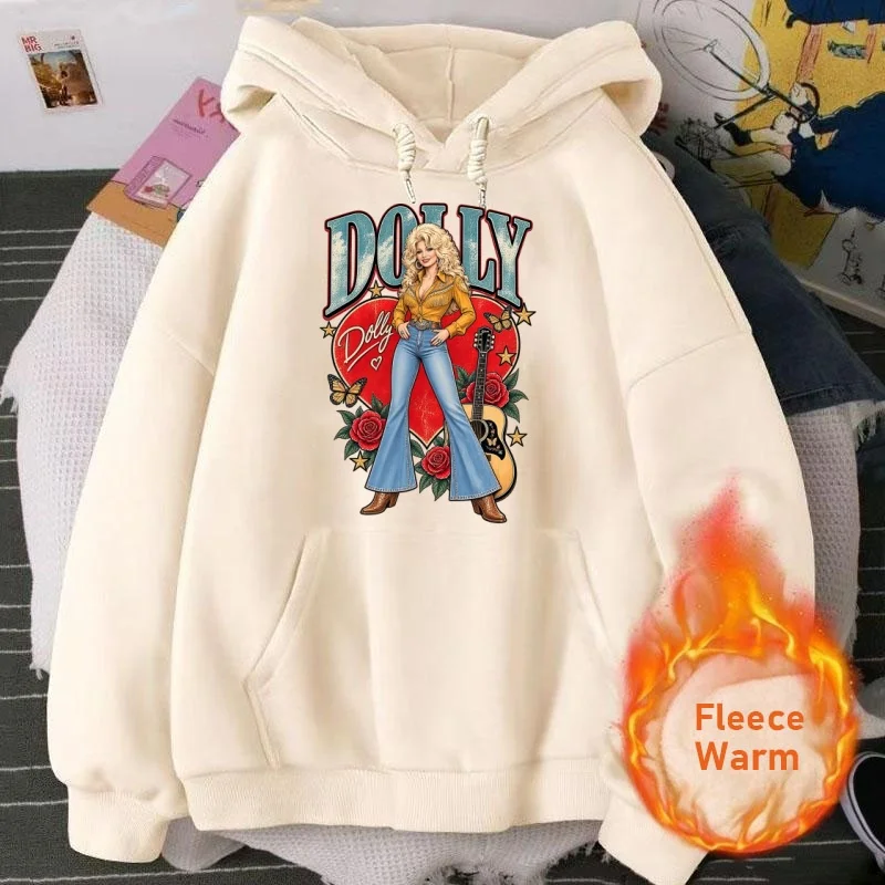 Dolly Parton Signature Graphic Hoodie Harajuku Country Music T Shirts Dollywood Hoodies and Sweatshirts Y2k Clothes Country
