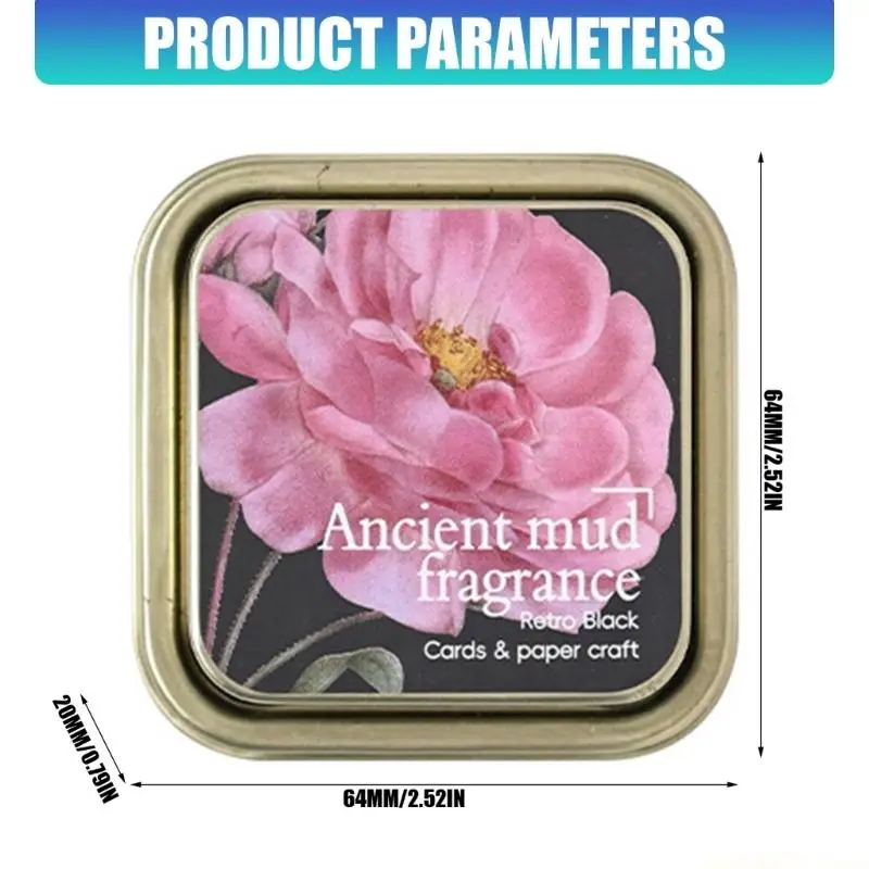 Picture 7: Oil Based Pad For Artists Quick Drying Waterproof Stamp Pad Craft Pad