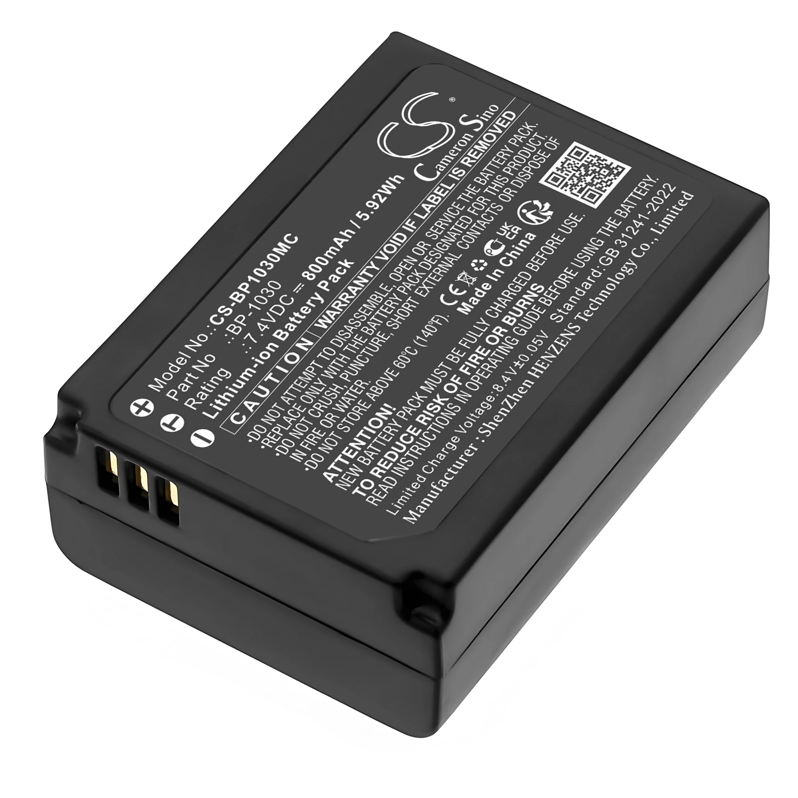 Li-ion Camera Battery for Samsung | 7.4V, 800mAh  | Compatible Model: NX200, NX210, NX1000, NX1100, NX2000, NX300, NX300M, NX310