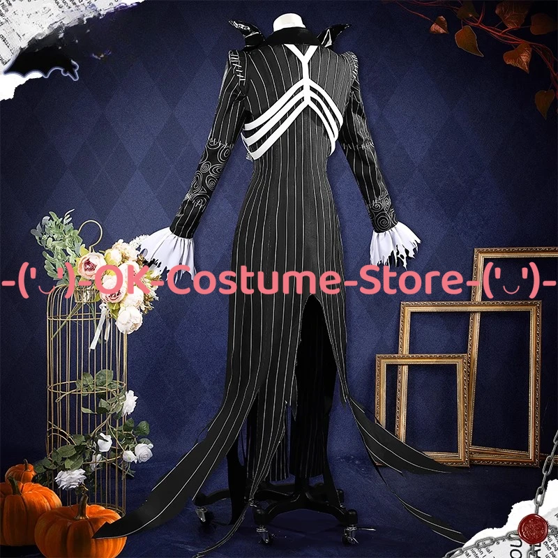 [حجم مخصص] أزياء Twisted Wonderland Skully التأثيرية أزياء الهالوين لحدث لعبة شخصية الزي بدلة موحدة لحفلات الكرنفال