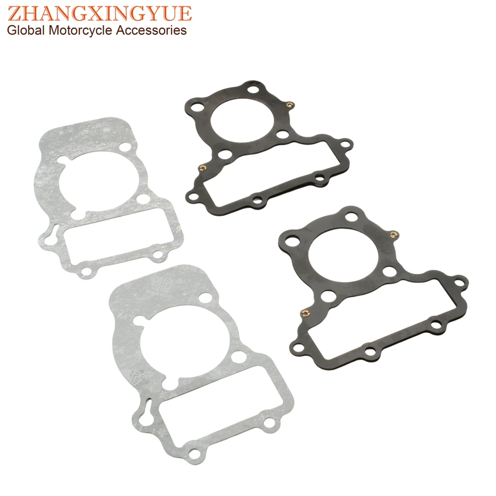 Motorcycle Cylinder Gasket Set Top End For Yamaha Virago V-Star 250 XV250 XV 250cc 3DM-11351-00 2UJ-11181-01