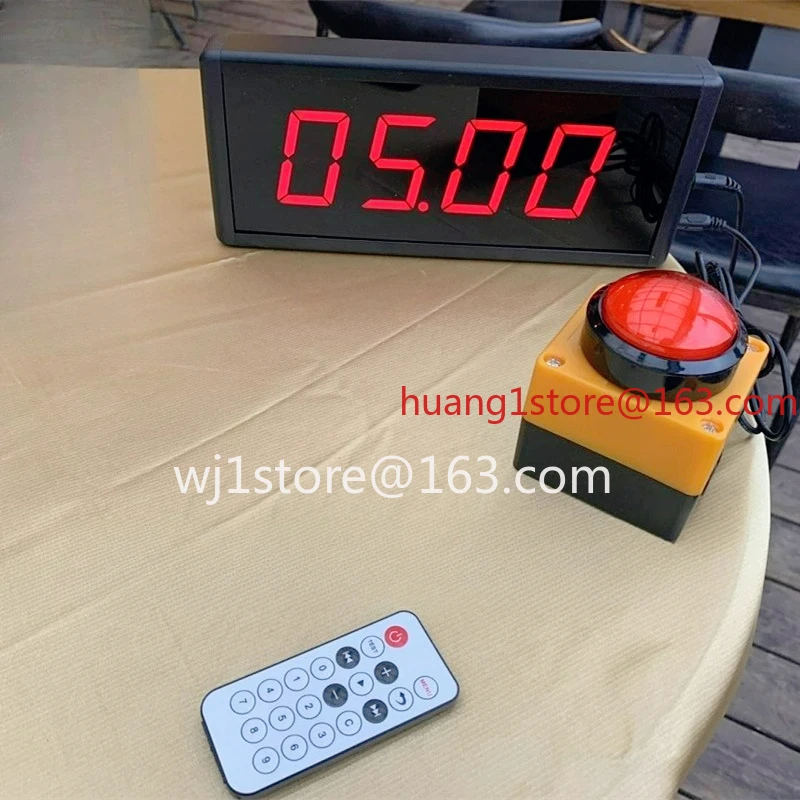 Competition timer Countdown stopwatch counter LED digital display Training speech timing