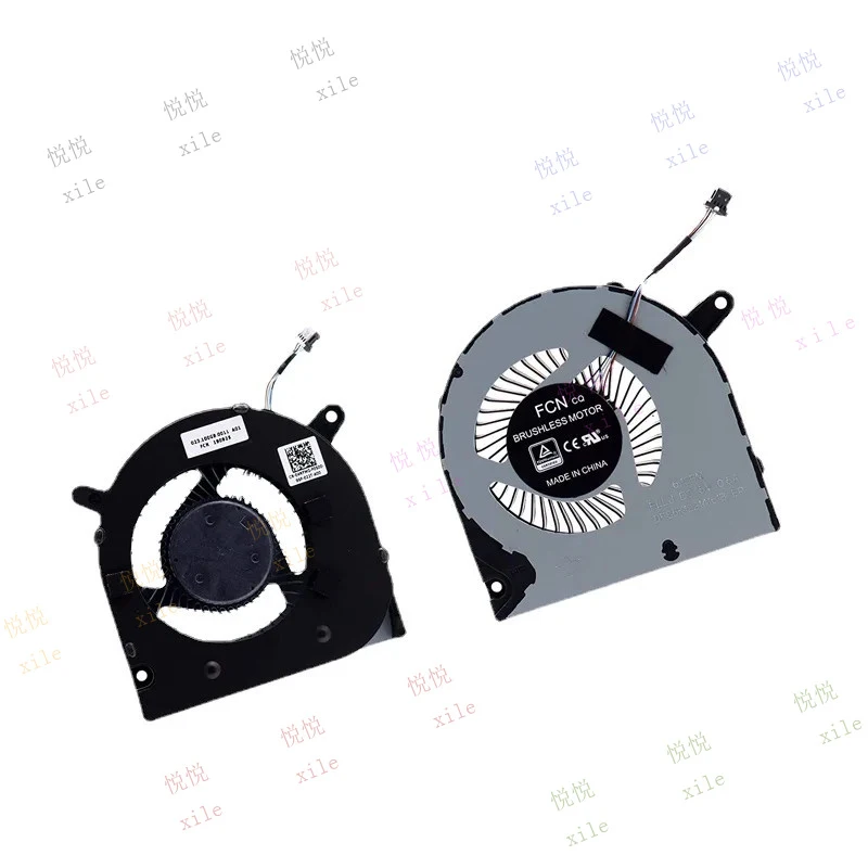 L+ L+ 0160GM For Dell G3 3590 G3 3500 P89F DC 5V/0.5A CPU Cooling Fan 4NYWG 04NYWG