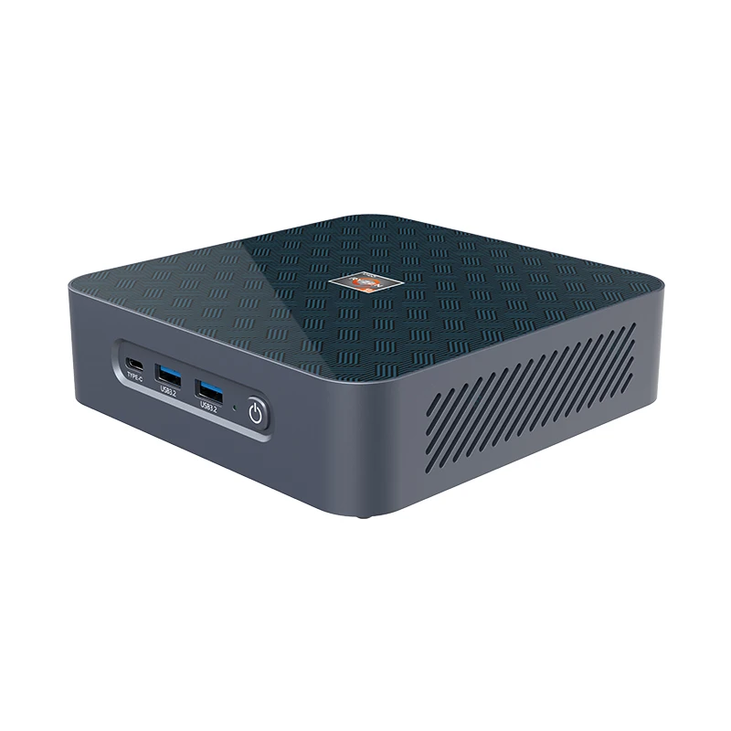 BEBEPC Mini PC da gioco con AMD R7 7840HS 16Gb LPDDR5 integrato Supporto Computer WiFi6 con 2xLAN 4xUSB3.0 2xUSB2.0 Win10Pro Ready