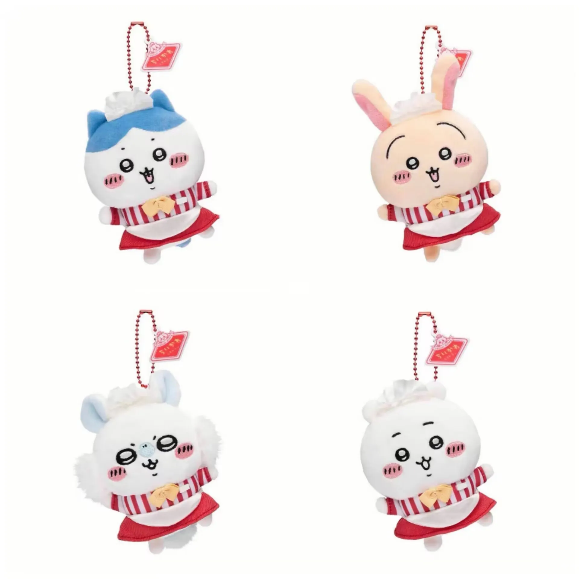 Japanese Version jiyi jiyi Restaurant Series Kohachi Usachi Self-deprecating Bear Around Doll Bag Hanging Ornaments
