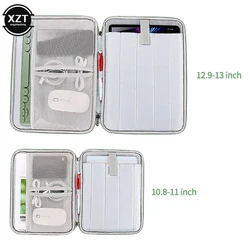 Funda impermeable para tableta, bolsa de almacenamiento portátil para iPad MateBook, a prueba de golpes, 10,8-11 pulgadas/12,9-13 pulgadas