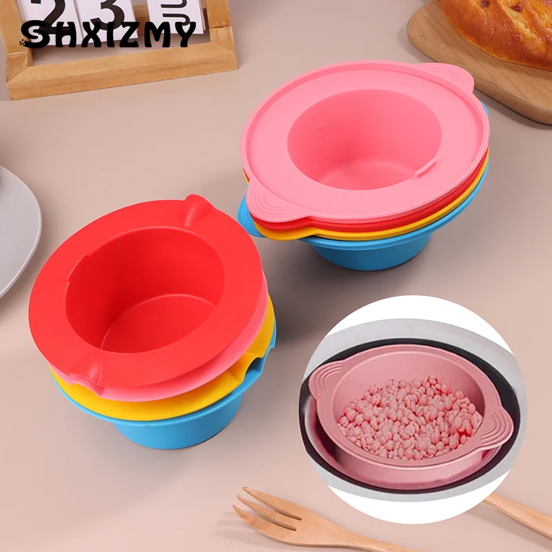 Wax Warmer Replacement Pot Heat-Resisting Silicone Bowls Non-Stick Pan Liner Easy Clean Hair Removal Melting Waxing Bowls