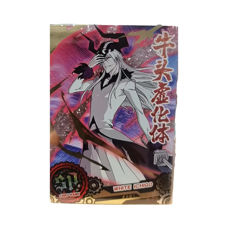 Anime Cartoon God Card Itadori Yuji Agatsuma Zenitsu Rimuru Tempest Kuchiki Byakuya Game Collectible Cards Toy Birthday Gift