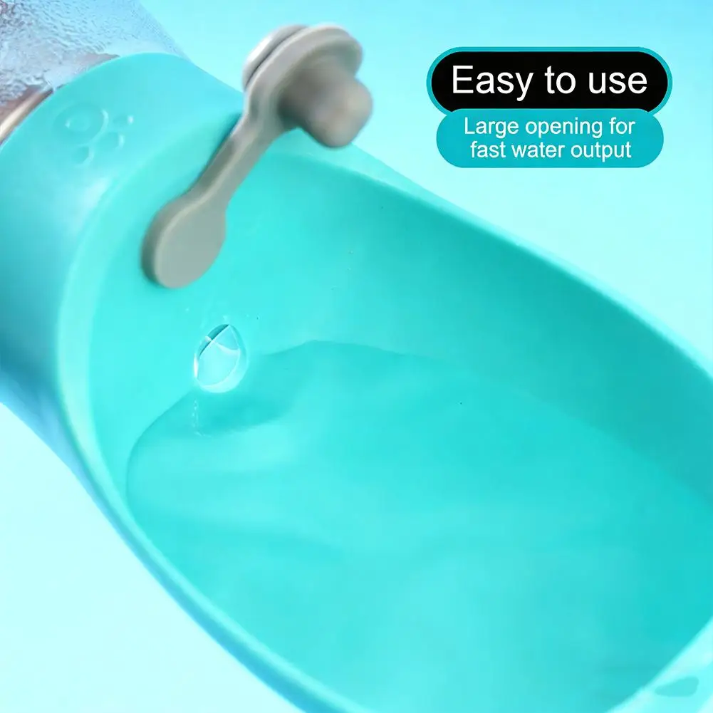 Portable Dog Water Bottle Travel Pet Drinking Bowl For Small Large Dogs Leakproof Puppy Water Dispenser Outdoor Pet Supplies view 5