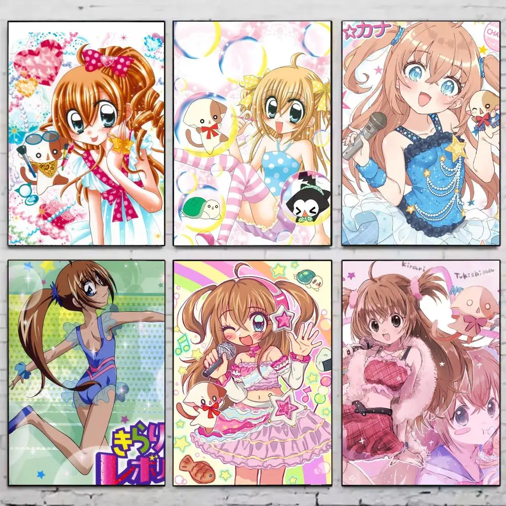 K-Kirarin Revolution Poster HD Waterproof Self-Adhesive Wall Sticker For Room Decor, Premium Print Gift