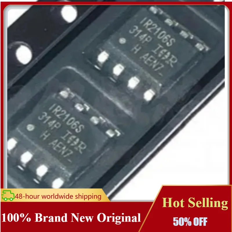 10-100PCS 100% New Imported Original IR2106STRPBF IR2106S SOP-8 Gate Driver Chip IC Hot Selling