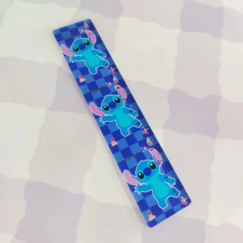 Cartoon Stitch Image Rotating Folding Ruler Children\'s Primary School Student Multi Functional Back To School Ruler Stationery