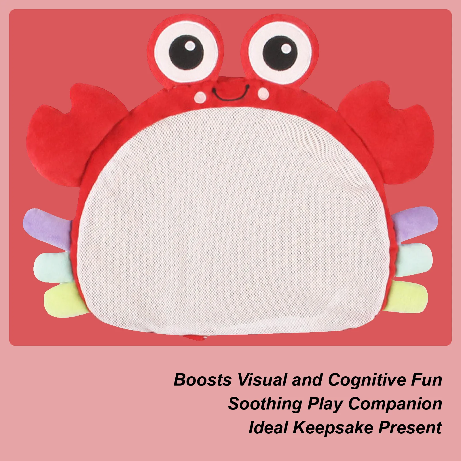 

Baby Floor Play Mat Soothing Baby Gyms Play Mat Cartoon Patterns Sensory Soothing Beads Learning Toy For Birthday Outdoor