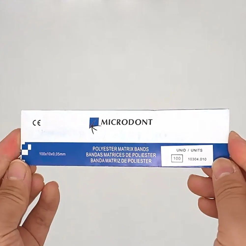 

3/10/20 коробок прозрачных полимерных матричных лент для стоматологии, 10 мм, для проксимальных реставраций, расходные материалы для стоматологов