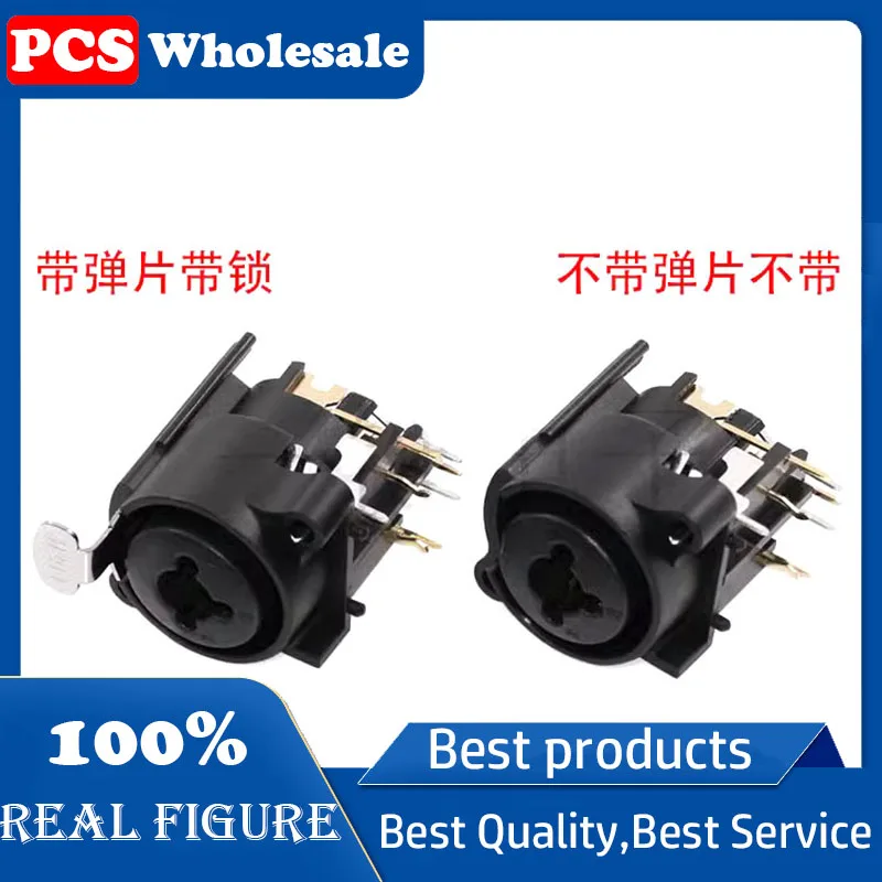 Conector XLR CK-11W, Conector Combinado de Audio, Conector de 8 Pines para Amplificador de Potencia de Audio XJ-006