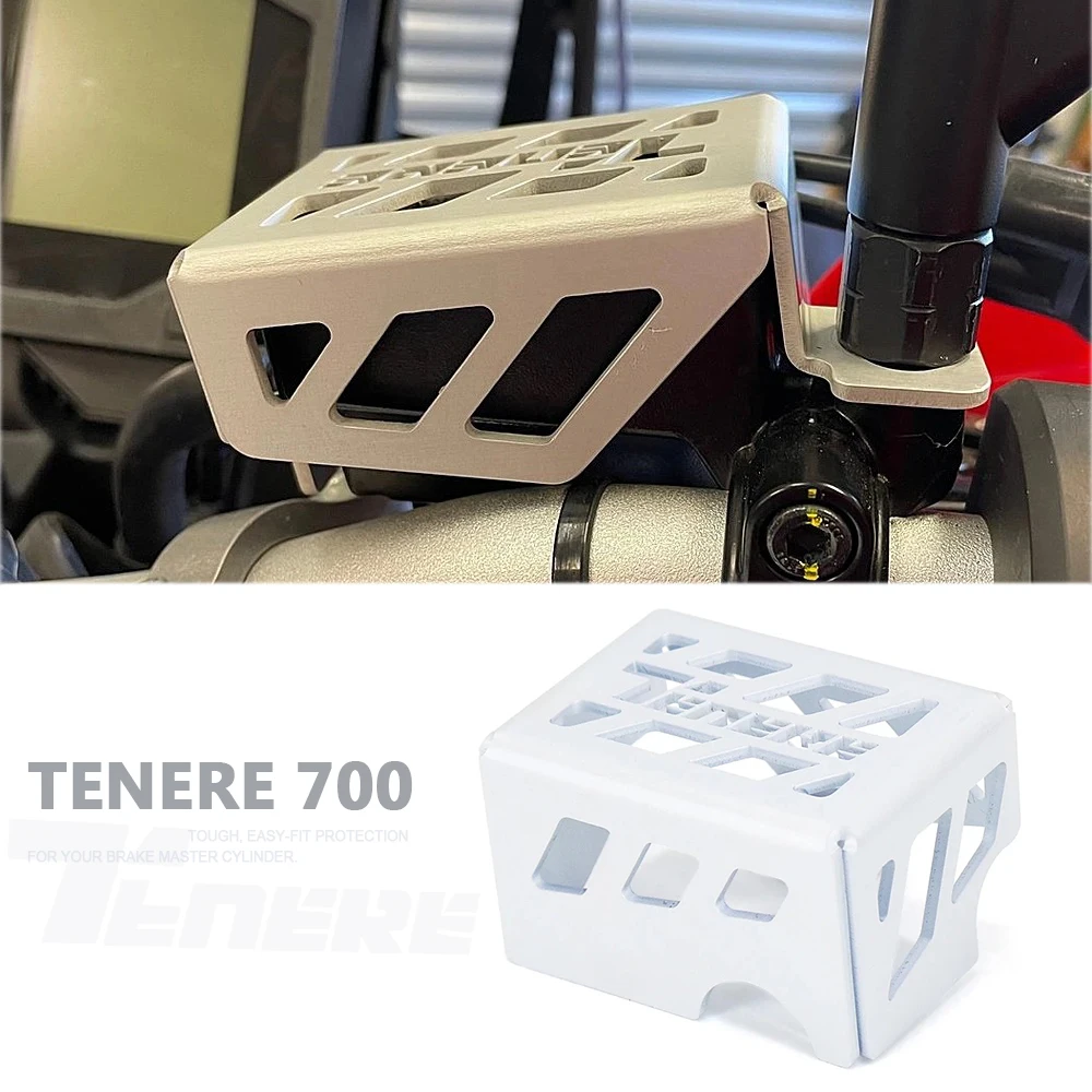 

Motorcycle Accessories Front Brake Fluid Reservoir Cap Cover Protective Guard For Yamaha Tenere 700 Tenere700 TENERE 700