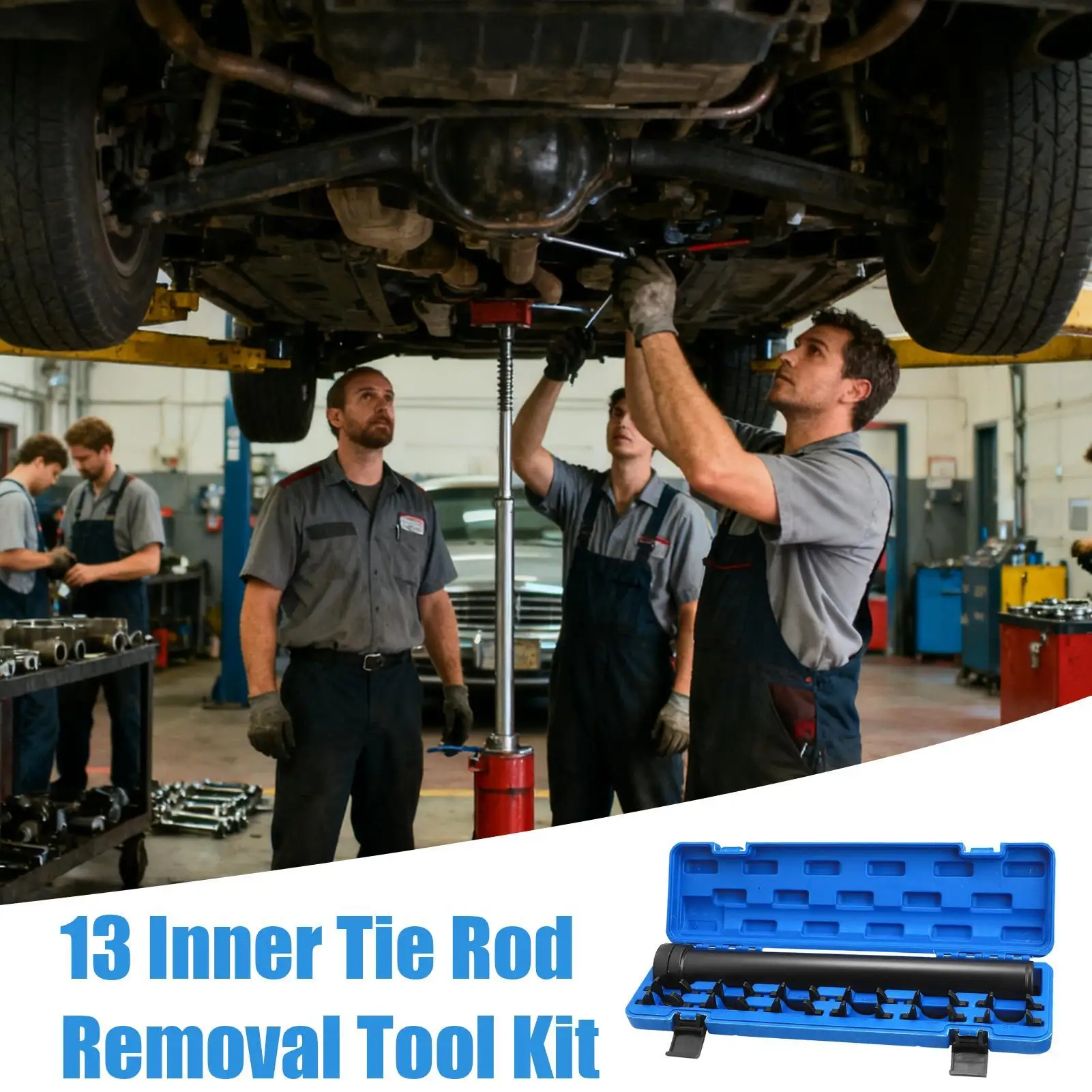 

Tie Rod Removal Tool Maintenance Kit For Inner Tie Rod Car Steering Maintenance Tool For Steering System Automotive Vehicle