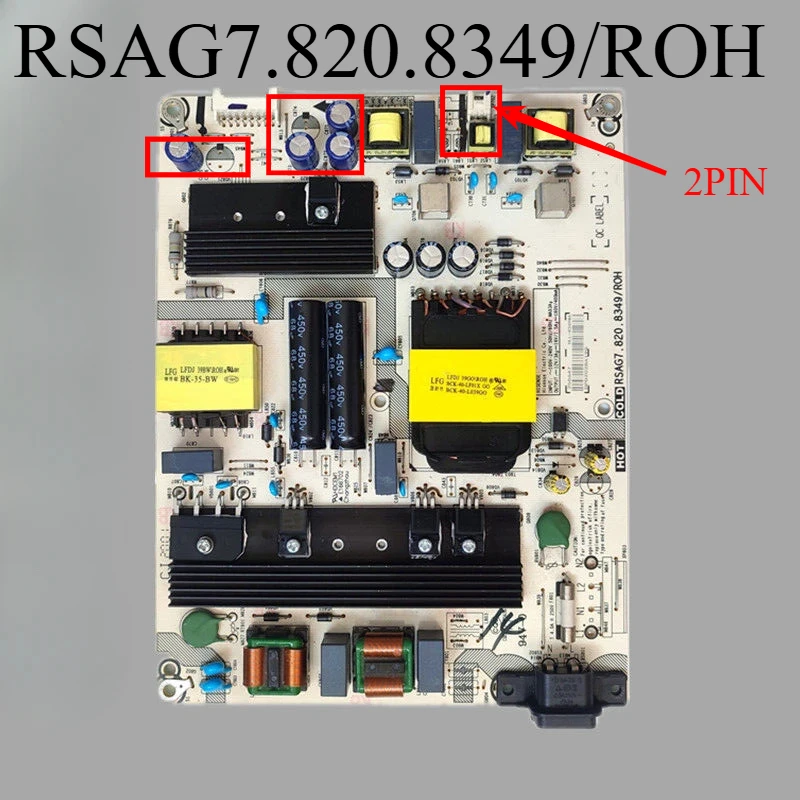 

Power Supply Board RSAG7.820.8349/ROH HLL-4465WK is for LC-58Q620U LC-58Q7330U LC-58Q7370U 58H6550E 58R6E 58R7E1 55R7E 55R6E TV