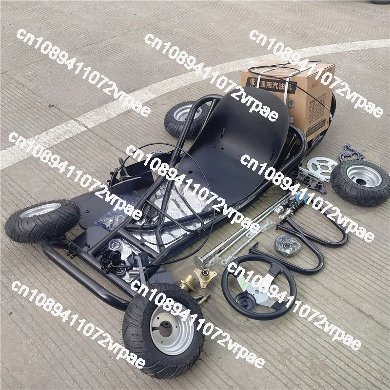 168CC modified four-wheel motorcycle drift go kart complete set of vehicle frame accessories gasoline road tire assembly